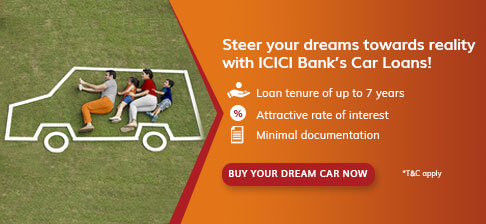 ICICI Bank Car Loan - Attractive Interest Rate