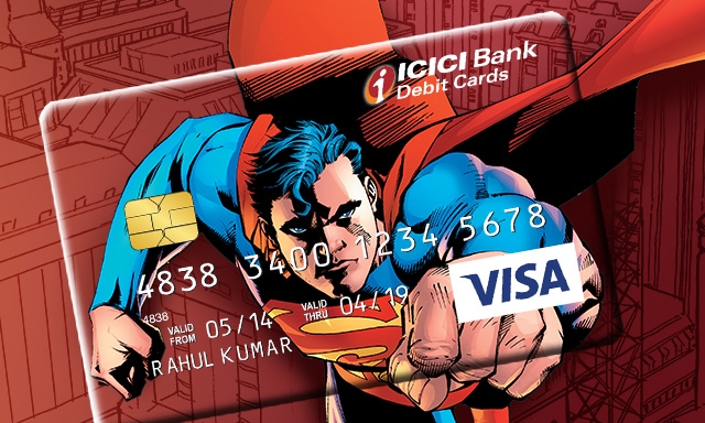 Your very own Super Card with Superman!