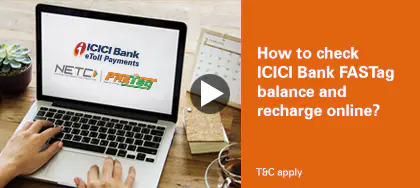 How to purchase ICICI Bank FASTag online