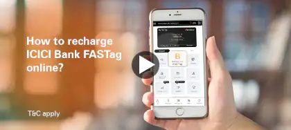 How to recharge ICICI Bank FASTag online