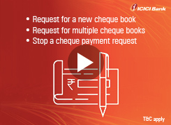 Resolve all your cheque related queries using Corporate Internet Banking