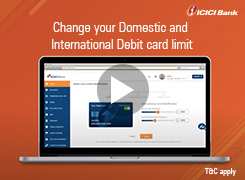 Learn how to upgrade your ATM / Debit Card limit using ICICI Bank Corporate Internet Banking