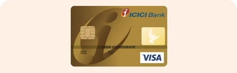 ICICI Bank Gold Corporate Card