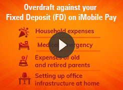 How to Avail Overdraft on your FD through iMobile